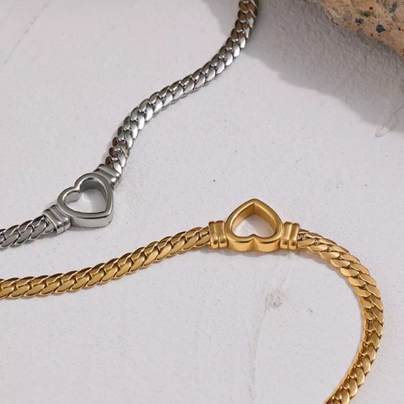 Valentine’s Day ❤️ Gold plated Chain Necklace - Picture 7 of 9